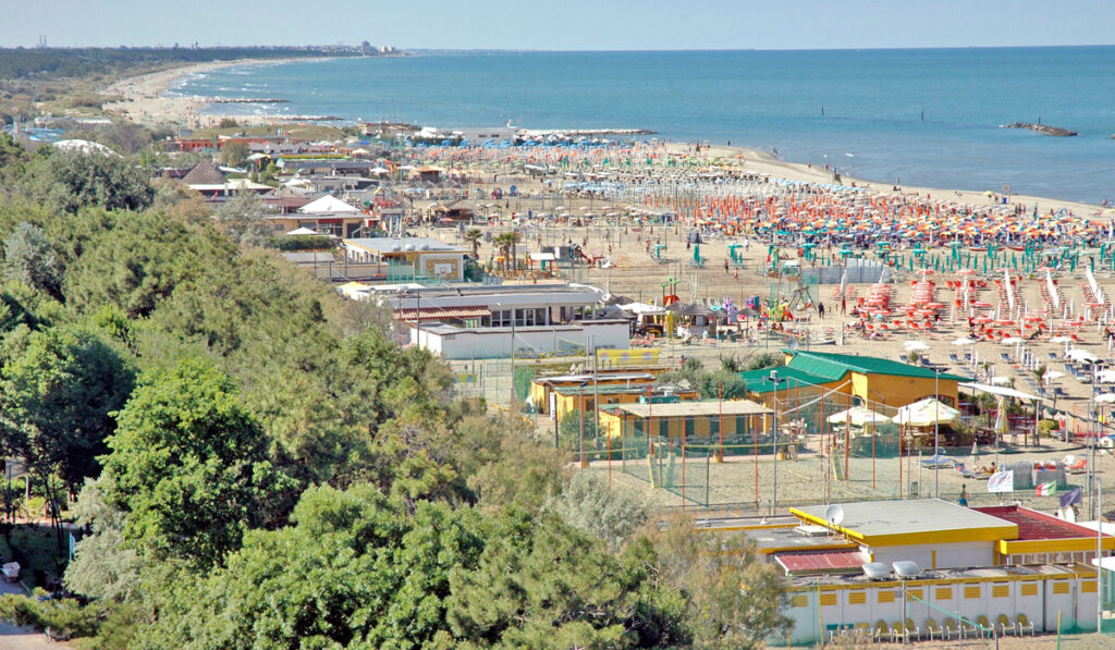 Bathing establishments in Lido di Classe