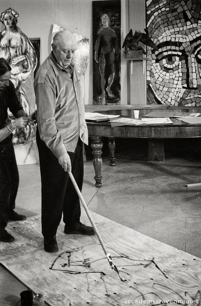 Dario Fo dipinge, (Ravenna)