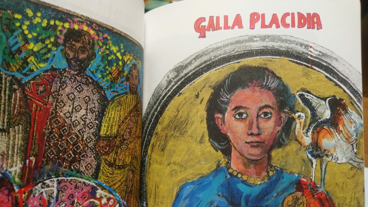 Galla Placidia ritratta da Dario Fo