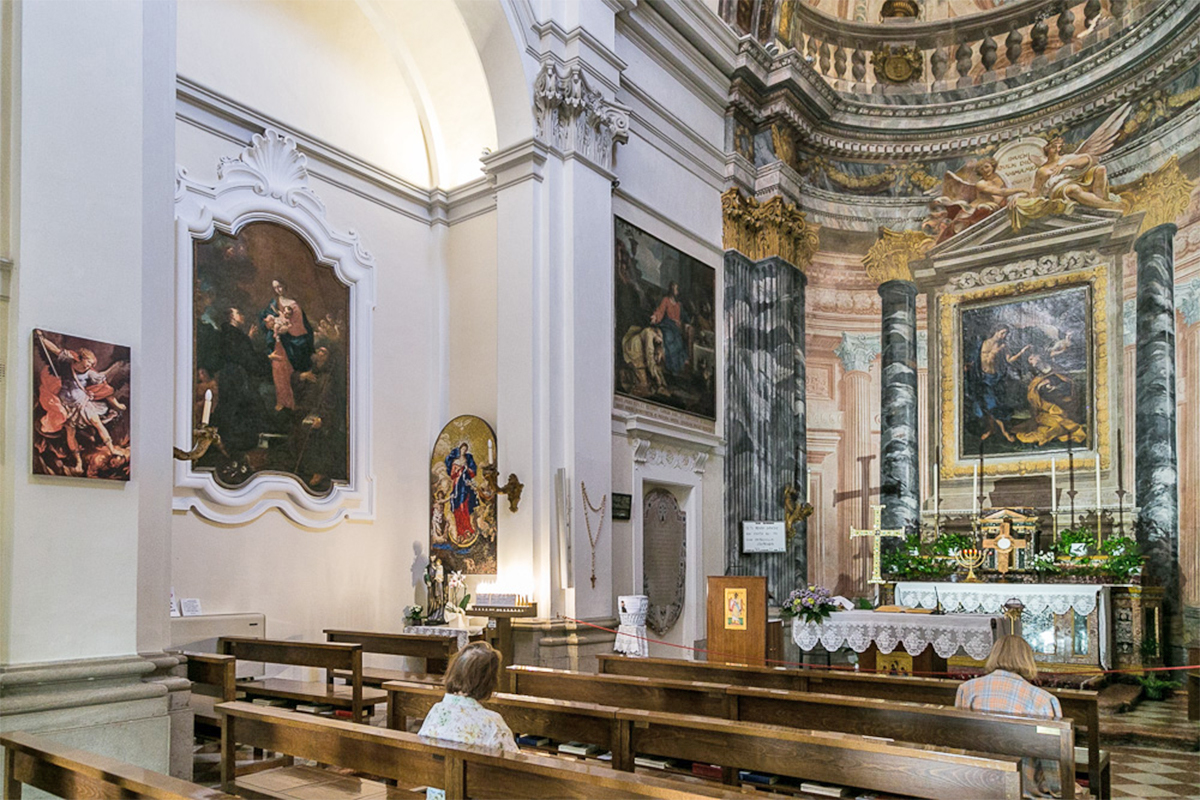 Interior of the Church of Santa Maria Maddalena