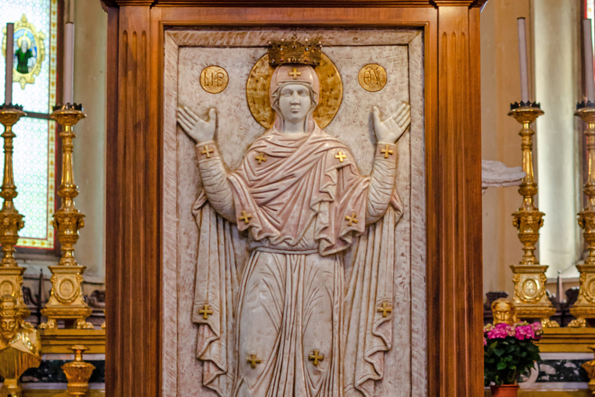 Basilica di Santa Maria in Porto - La Madonna del Sudore (Ravenna)