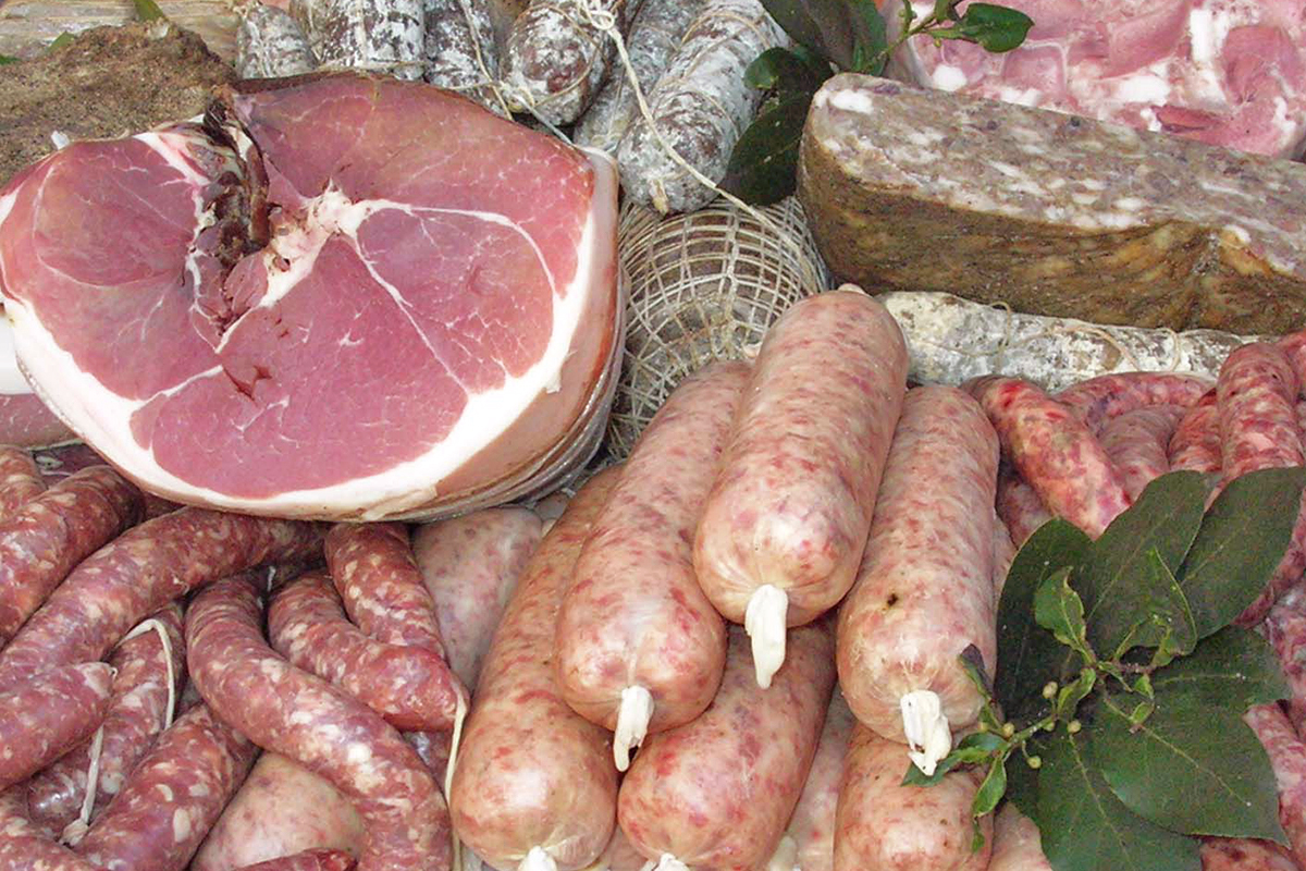 Salumi di mora romagnola