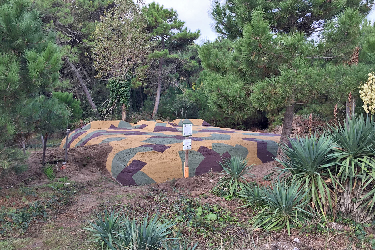 The bunkers of Ravenna (Punta Marina Terme and Marina di Ravenna)