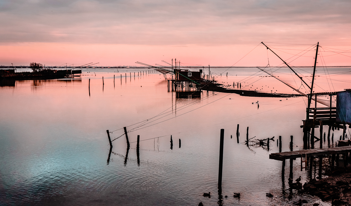 The Lagoon of Comacchio (Ferrara)