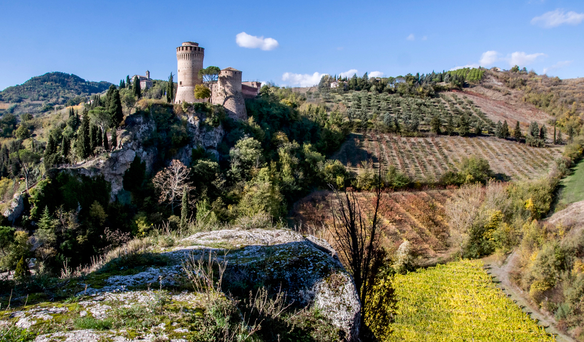 Faenza, Forlì, Cesena and the Apennines