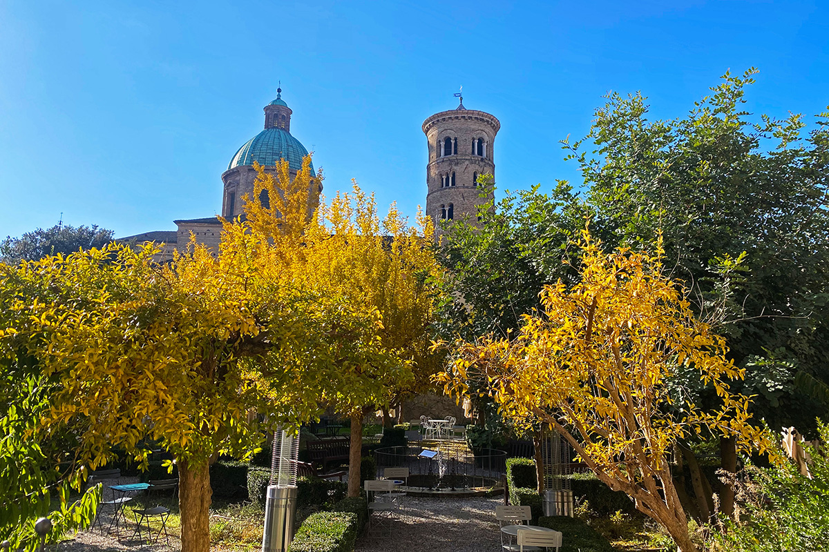 Ravenna, Giardino Rasponi in autunno