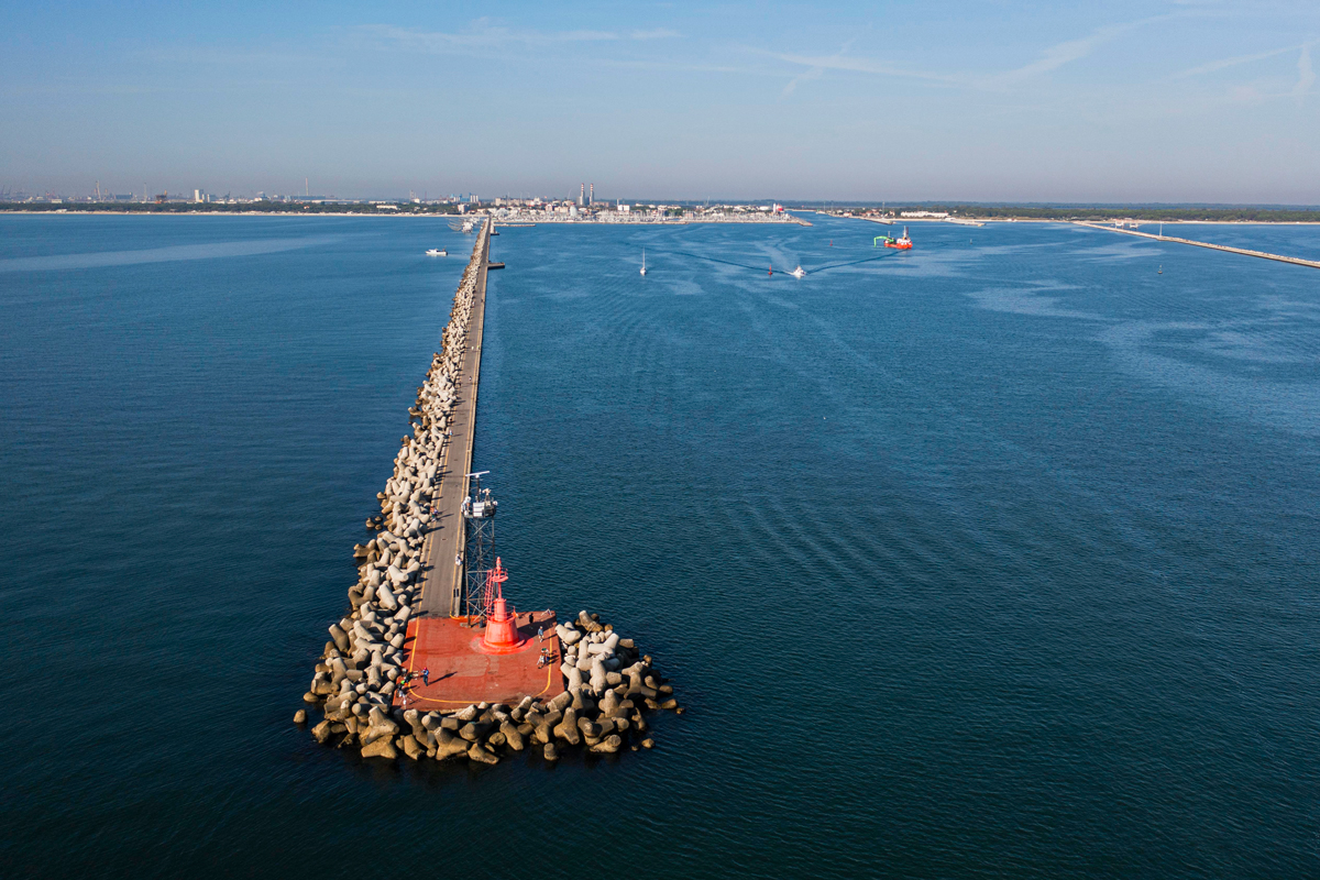 Ravenna, Diga foranea di Marina di Ravenna