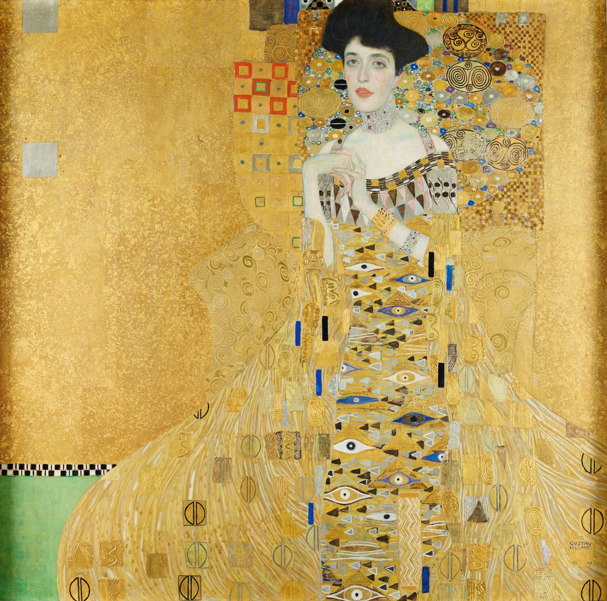 Neue Galerie New York, Klimt, Ritratto di Adele Bloch-Bauer.