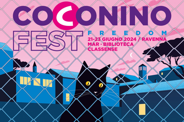 Ravenna, Coconino Fest 2024, illustrazione di Bianca Bagnarelli