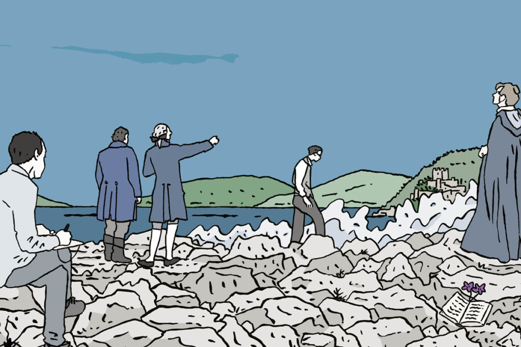 Pietro Scarnera, Viaggio in Italia