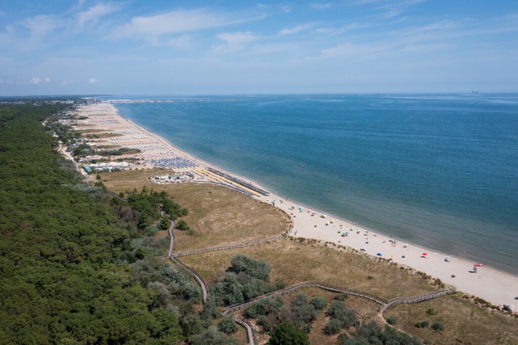 Marina di Ravenna, veduta del Parco Marittimo